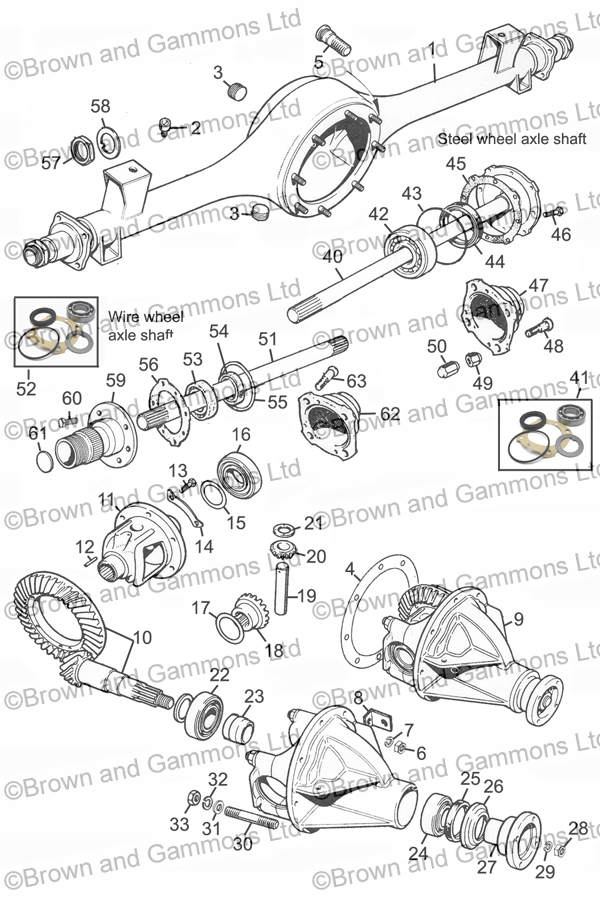 Image for Rear Axle